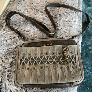 Chala Oragami Studded Crossbody Bag
